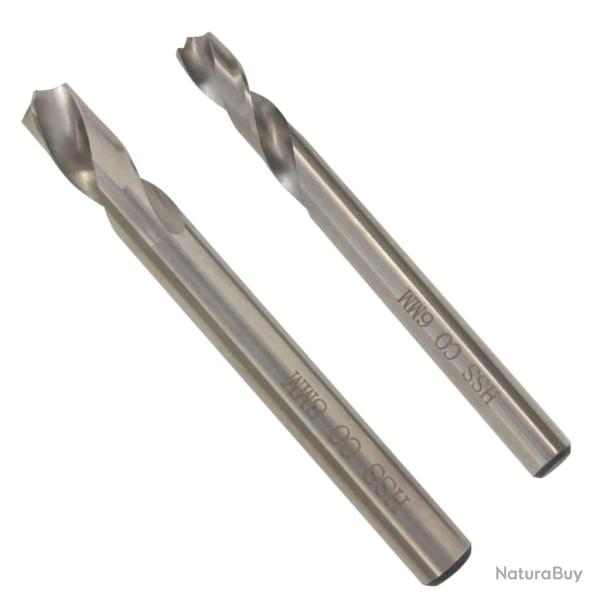 m�ches Soudage par points 6/8 mm 2 pcs Acier rapide
