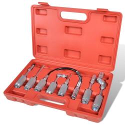 Kit d'adapteur pour pistolet &agrave; graisse 7 pi&egrave;ces
