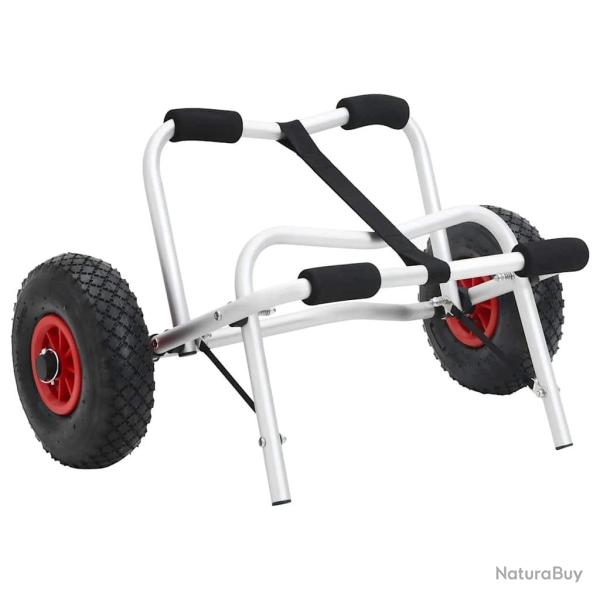 Chariot pour kayak pliable 45 kg aluminium