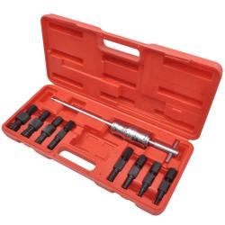 Ensemble d'outils d'extraction de palier &agrave; trou borgne 9 pcs