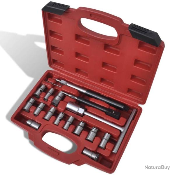 couteau de si�ge d'injecteur diesel 17 pcs