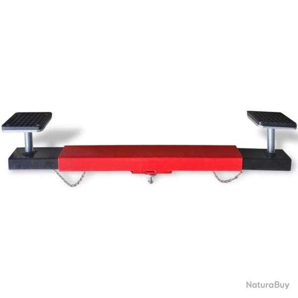 Adaptateur de traverse 2 tonnes Rouge alsavelo