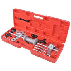 Outils de voiture coulissants &agrave; 9 voies 17 pcs alsavelo