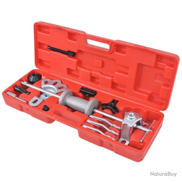 Outils de voiture coulissants � 9 voies 17 pcs
