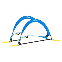 Buts de football pour enfant avec sac 2 pcs 75,5x46x48 cm alsavelo