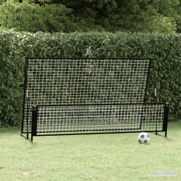 But de football de rebondissement 2 en 1 202x104x120 cm Acier alsavelo