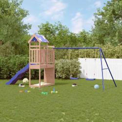 Aire de jeux d'ext&eacute;rieur bois massif de douglas