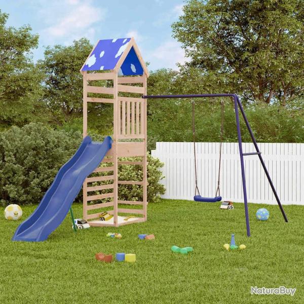 Aire de jeux d'ext�rieur bois de pin massif alsavelo
