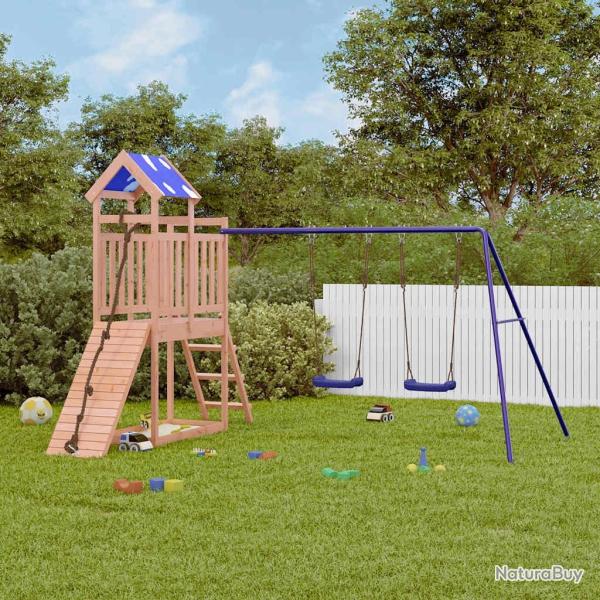 Aire de jeux d'ext�rieur bois massif de douglas alsavelo