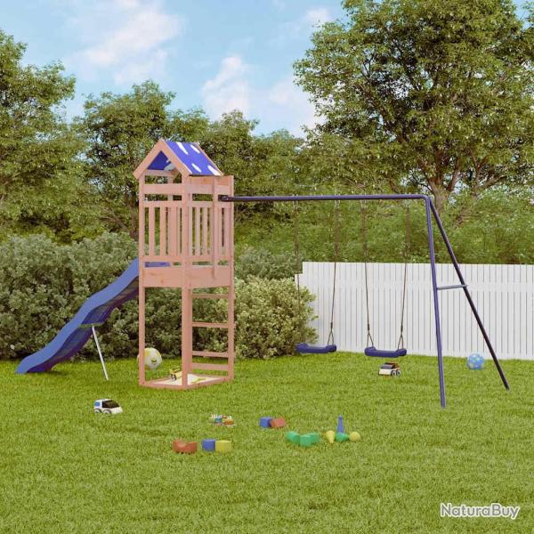 Aire de jeux d'ext�rieur bois massif de douglas alsavelo