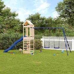 Aire de jeux d'ext&eacute;rieur bois de pin massif