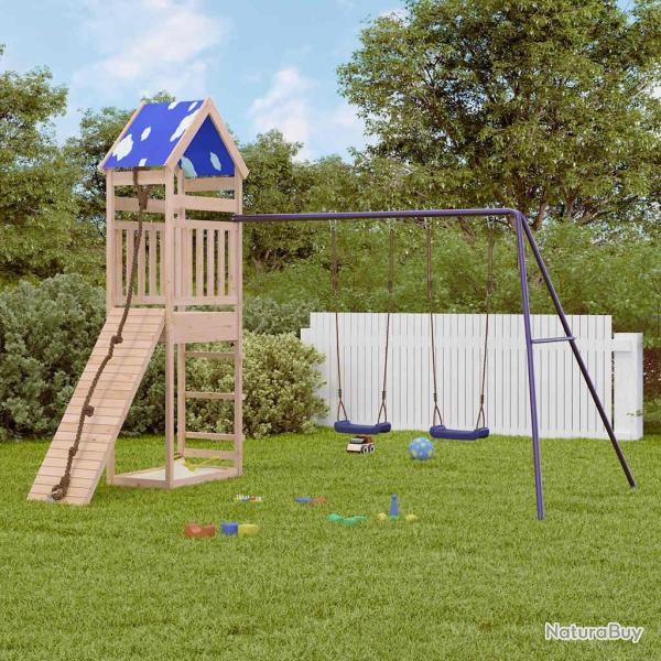 Aire de jeux d'ext�rieur bois de pin massif