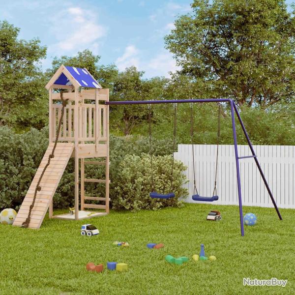 Aire de jeux d'ext�rieur bois de pin massif alsavelo