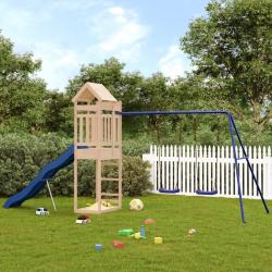 Aire de jeux d'ext&eacute;rieur bois de pin massif