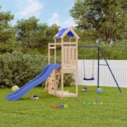 Aire de jeux d'ext&eacute;rieur bois de pin massif alsavelo