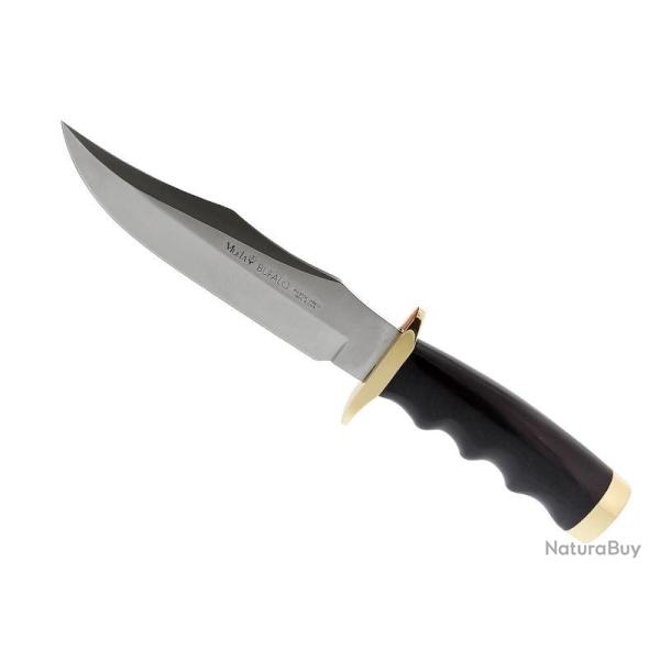 POIGNARD MUELA BUFALO MICARTA NOIR 17CM INOX