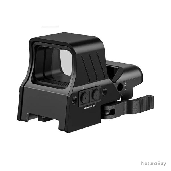 MidTen 1X22X33mm point vert rouge 4 rticules RAIL 20MM- LIVRAISON GRATUITE !!