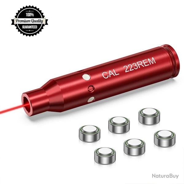 CVLIFE - vise Laser BoreSighter aluminium alsage 223 5.56mm - LIVRAISON GRATUITE !!!