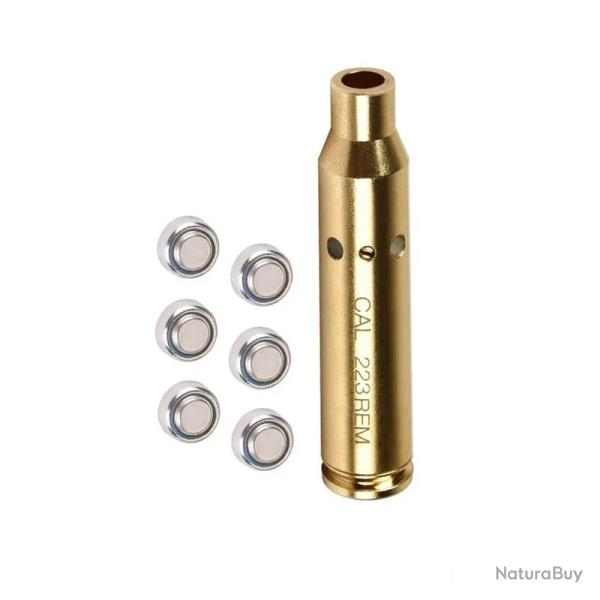 CVLIFE - Viseur d'alsage  cartouche, point d'alsage rouge 23 5.56mm -