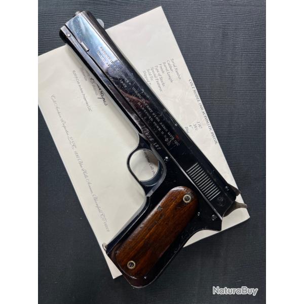 EXCEPTIONNEL COLT MOD�LE 1900 US NAVY cal 38 colt (2�ME S�RIE PHOTOS) num�ro 1167