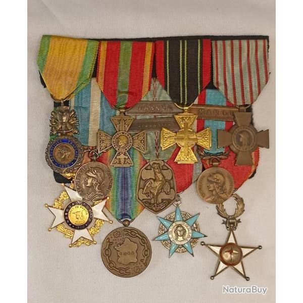 M�dailles officier troupes de lib�ration r�sistance FRANCE 44/45