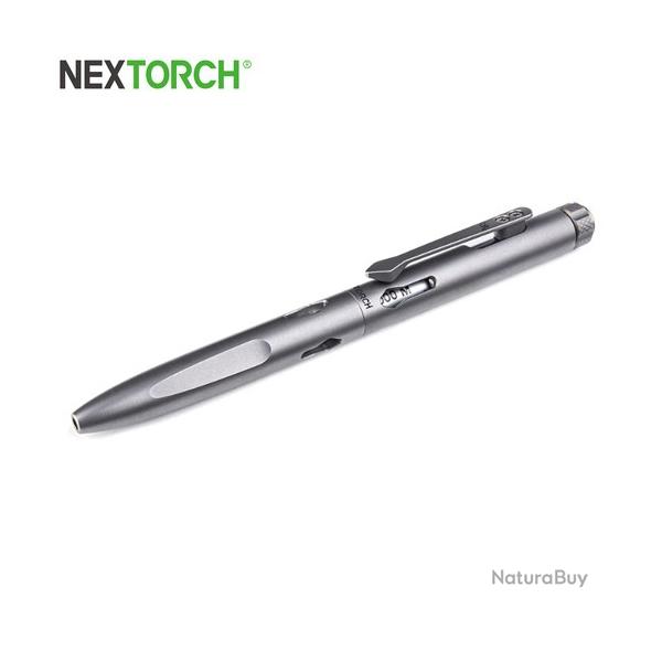 Nextorch NP11 Ti - Stylo tactique de s�curit� avec brise vitre - Titane