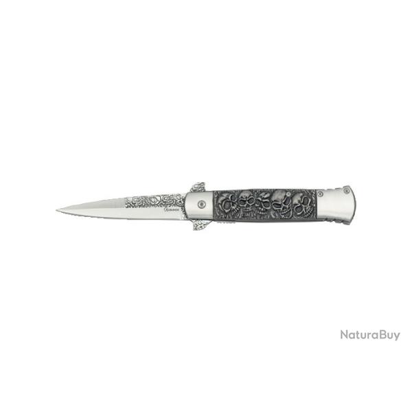 Couteau automatique t�te de mort