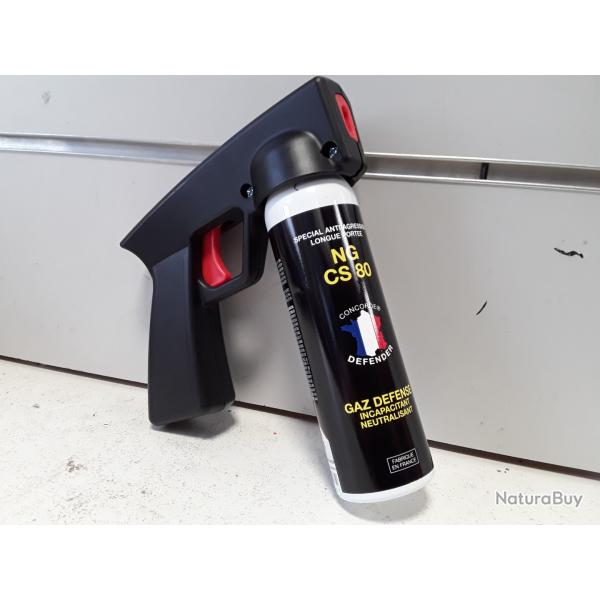 Aerosol CS gaz CONCORDE 100ml + poign�e