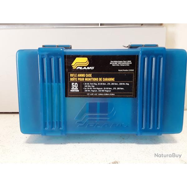 Boite de transport de balles Plano cal.30-06/7mm/280rem/338win...