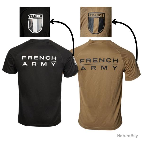 T Shirt FRENCH ARMY Respirant Coyote