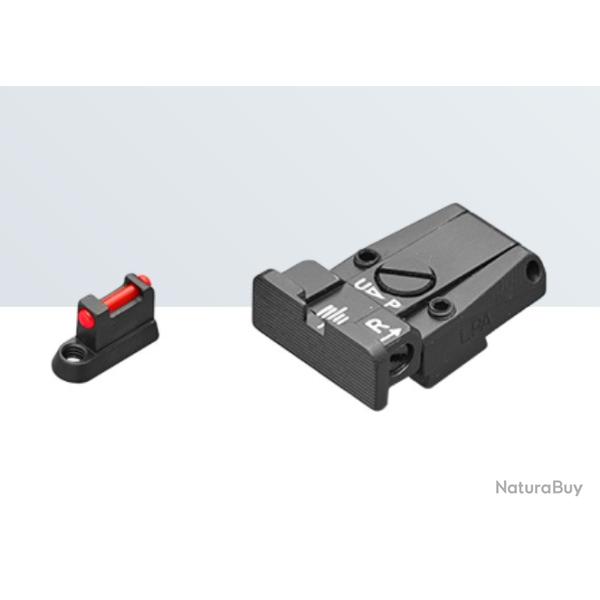 Set de mire LPA pour CZ 75 SP01, 75B, 85 (NO Shadow) - style de feuille 7F