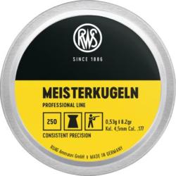 PLOMB RWS 4.5 M-M MEISTERKUGEN 0.53 CARABINE