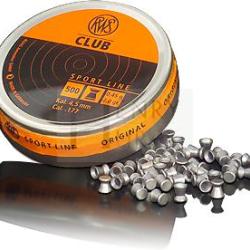 RWS CLUB 4.5MM 0.45G X500