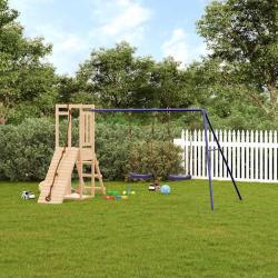 Aire de jeux d'ext&eacute;rieur bois de pin massif