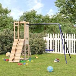 Aire de jeux d'ext&eacute;rieur bois de pin massif