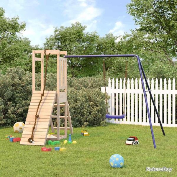 Aire de jeux d'ext�rieur bois de pin massif