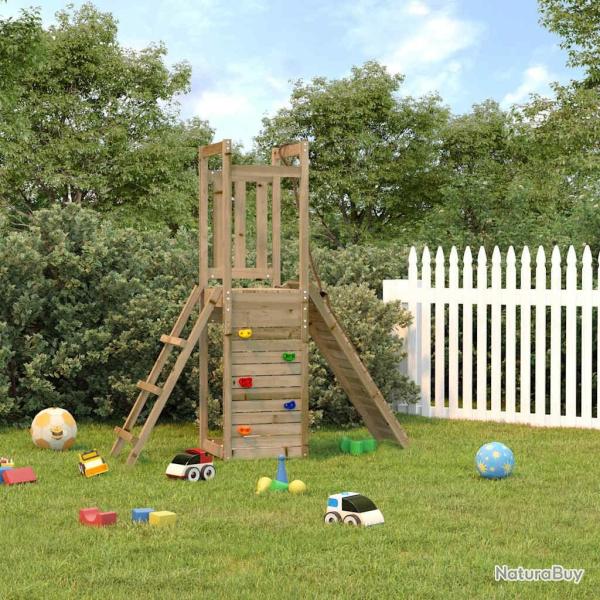 Aire de jeux d'ext�rieur bois de pin impr�gn�