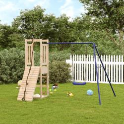 Aire de jeux d'ext&eacute;rieur bois de pin massif