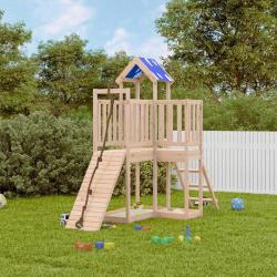 Aire de jeux d'ext&eacute;rieur bois de pin massif