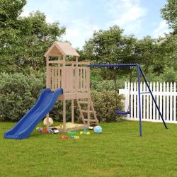 Aire de jeux d'ext&eacute;rieur bois de pin massif
