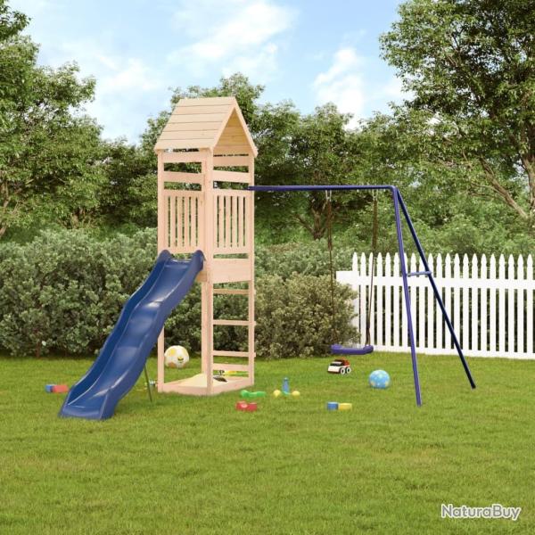 Aire de jeux d'ext�rieur bois de pin massif