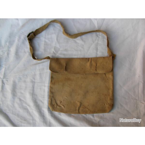 WW1/2/PREWAR FRANCE MUSETTE MILITAIRE FRANCAISE TYPE MODLE 1861/92 EN TOILE ( 14-18 )