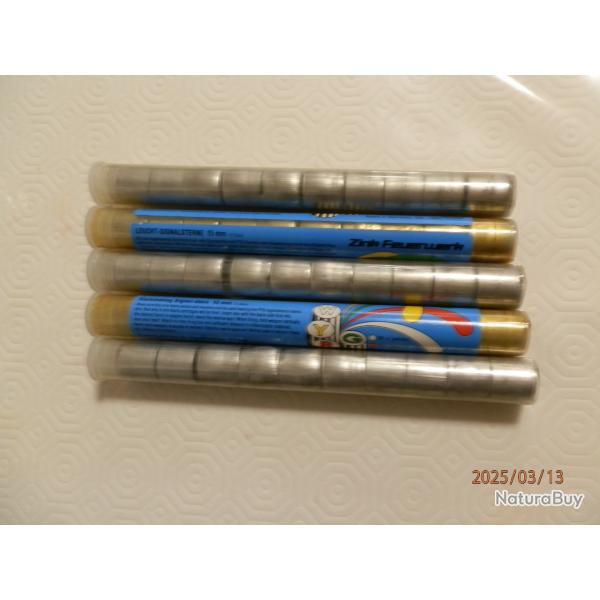 Lot de 50 Fus�es standard pour pistolet d'alarme