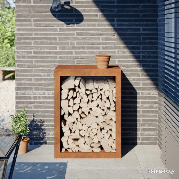 �tag�re � bois 60x40x80 cm acier r�sistant aux intemp�ries