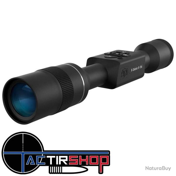 Lunette de chasse numrique connecte jour/nuit ATN X-CELSIOR 5-15x