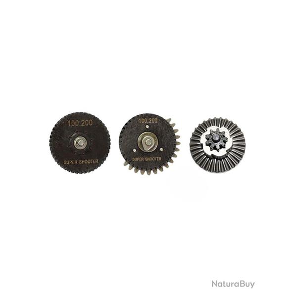 Set Engrenages CNC 100:200 High Torque Silencieux (SHS)