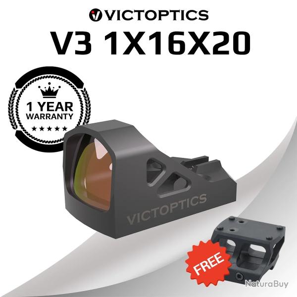 VictOptics S6 1-6x24i LPVO SFP avec rticule en fibre optique