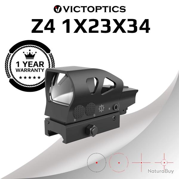 VICTOPTICS  1x23x34 porte de point rouge 5 niveaux collimateur 5 Moa LIVRAISON GRATUITE !!