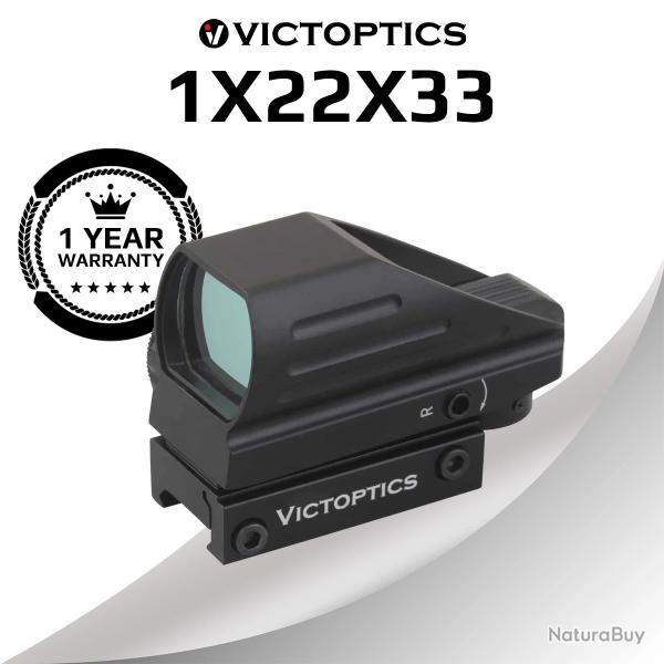 VICTOPTICS 1x22x33 porte de point rouge 5 niveaux collimateur 5 Moa LIVRAISON GRATUITE !!