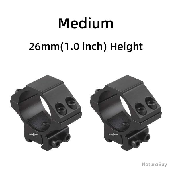 Vector Optics-Srie de supports en queue d'aronde, rail filet 26mm Height LIVRAISON GRATUITE !!